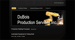 Desktop Screenshot of duboisproduction.com